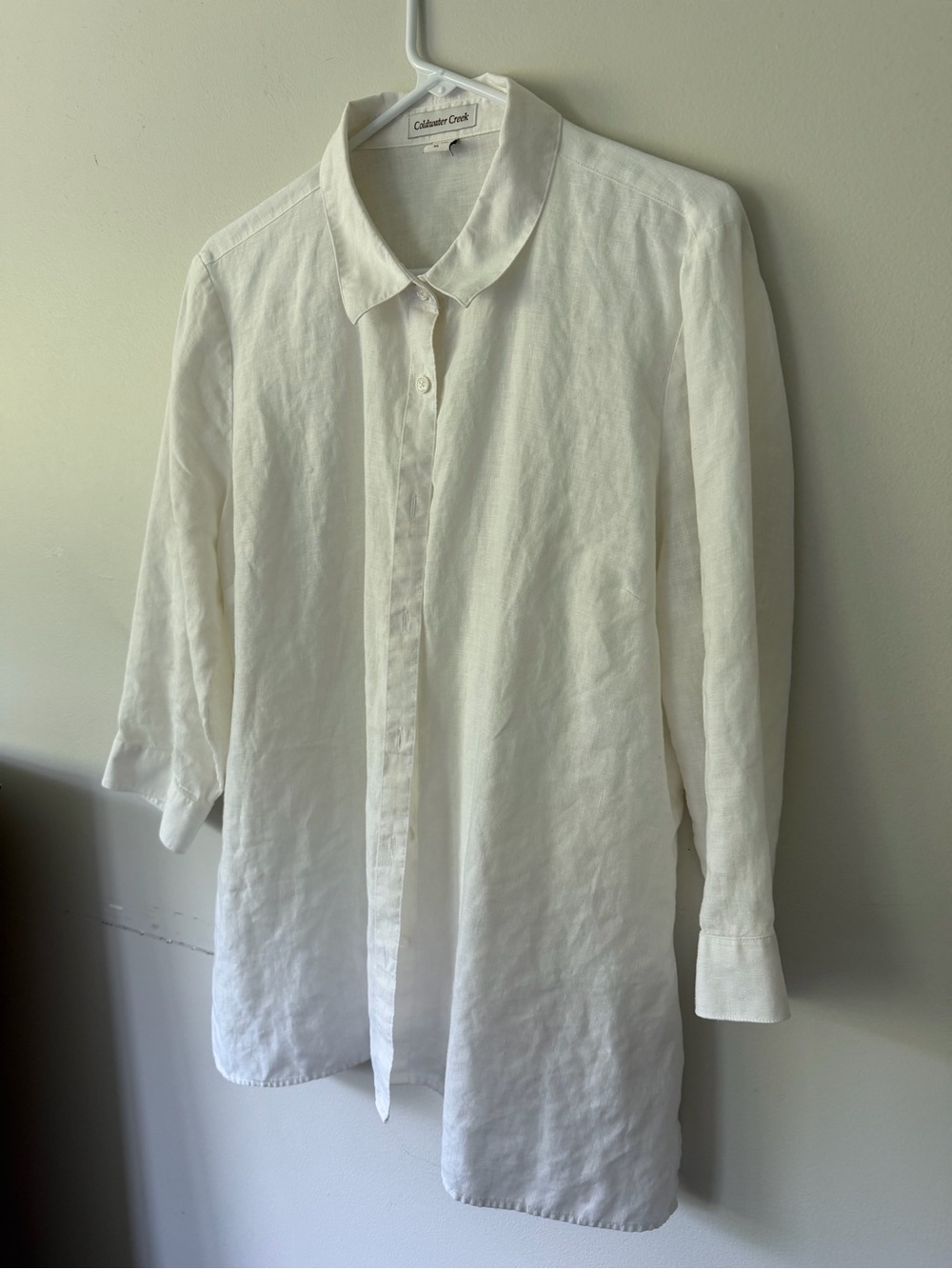 Coldwater Creek Linen Shirt -Size XL
